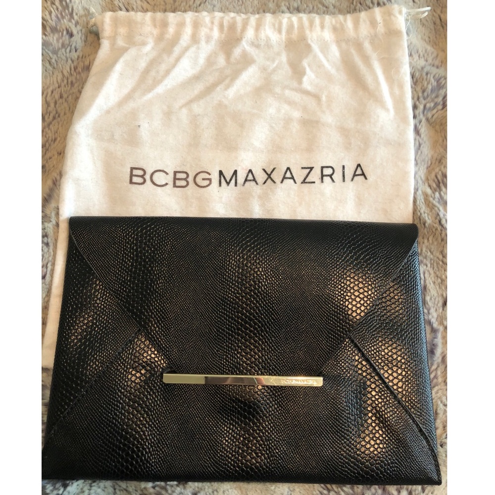BCBG envelope clutch